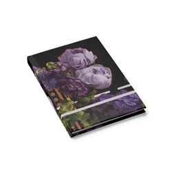 Purple Peonies Sketchbook/Journal