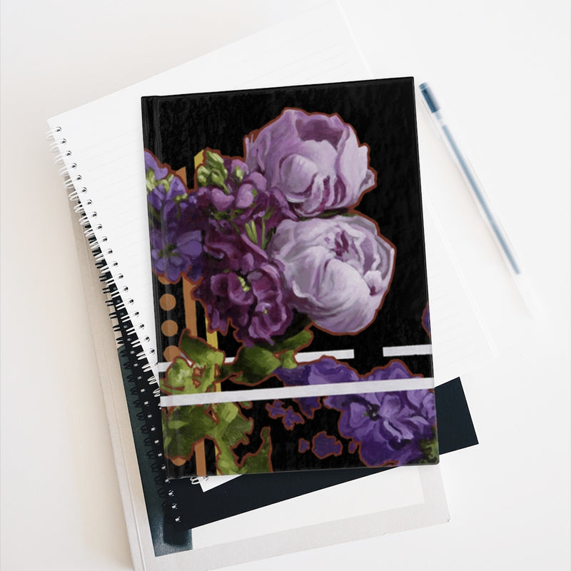 Purple Peonies Sketchbook/Journal